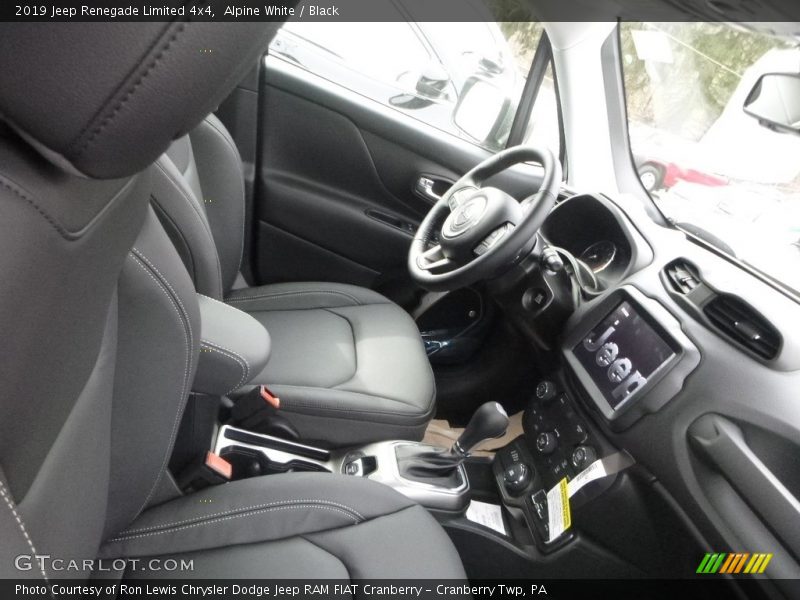 Alpine White / Black 2019 Jeep Renegade Limited 4x4