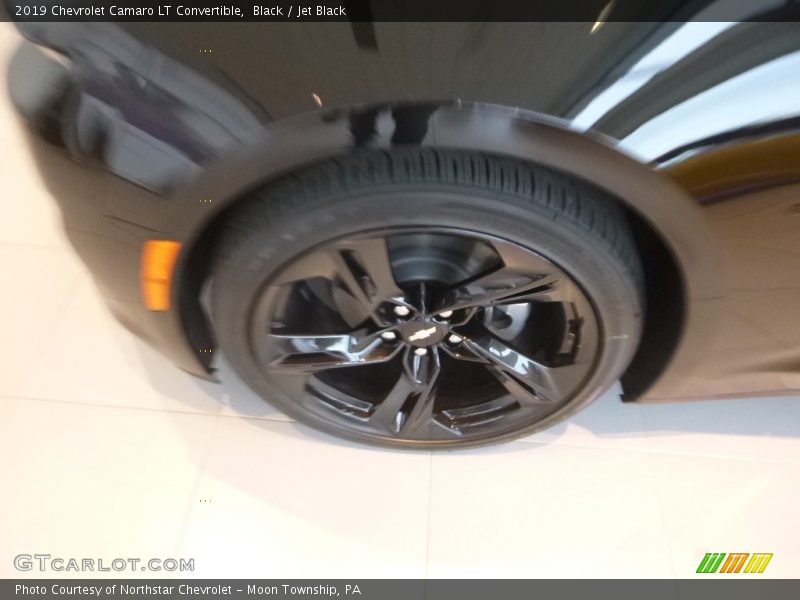 Black / Jet Black 2019 Chevrolet Camaro LT Convertible