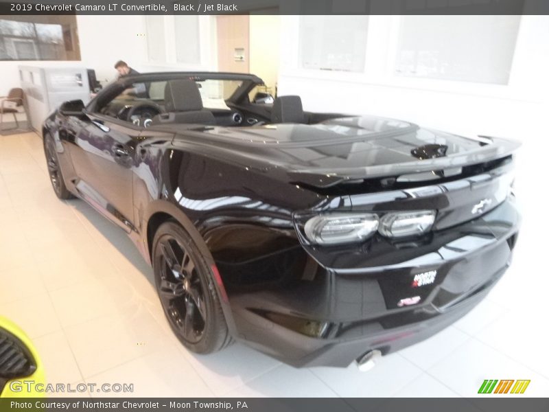 Black / Jet Black 2019 Chevrolet Camaro LT Convertible