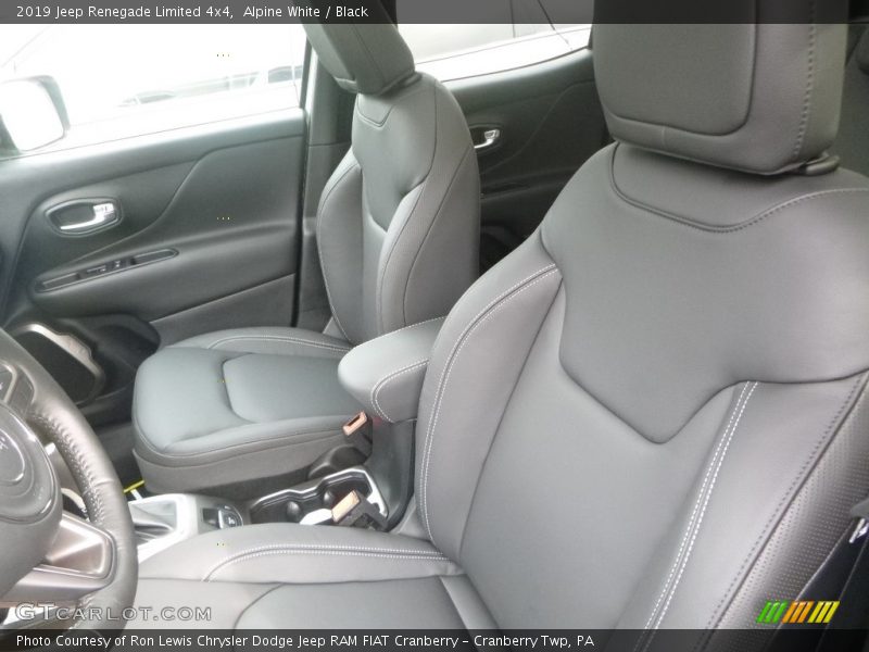 Alpine White / Black 2019 Jeep Renegade Limited 4x4