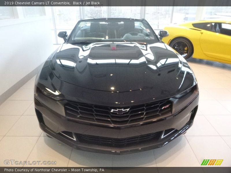 Black / Jet Black 2019 Chevrolet Camaro LT Convertible