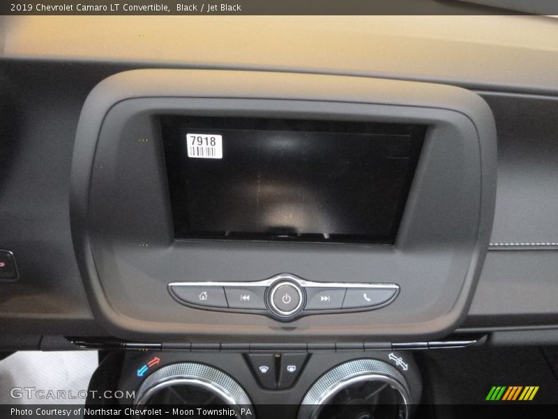 Black / Jet Black 2019 Chevrolet Camaro LT Convertible