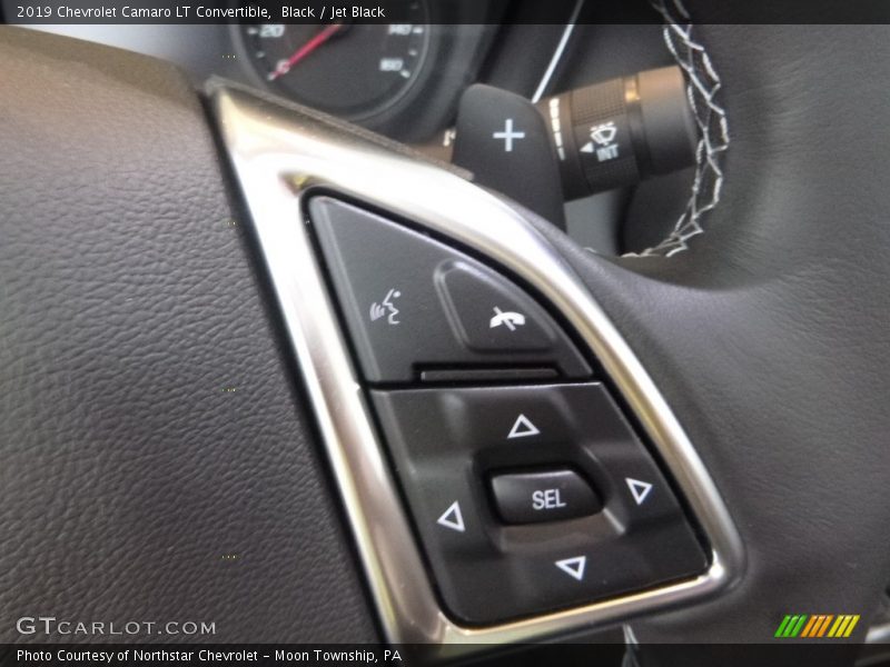 Black / Jet Black 2019 Chevrolet Camaro LT Convertible