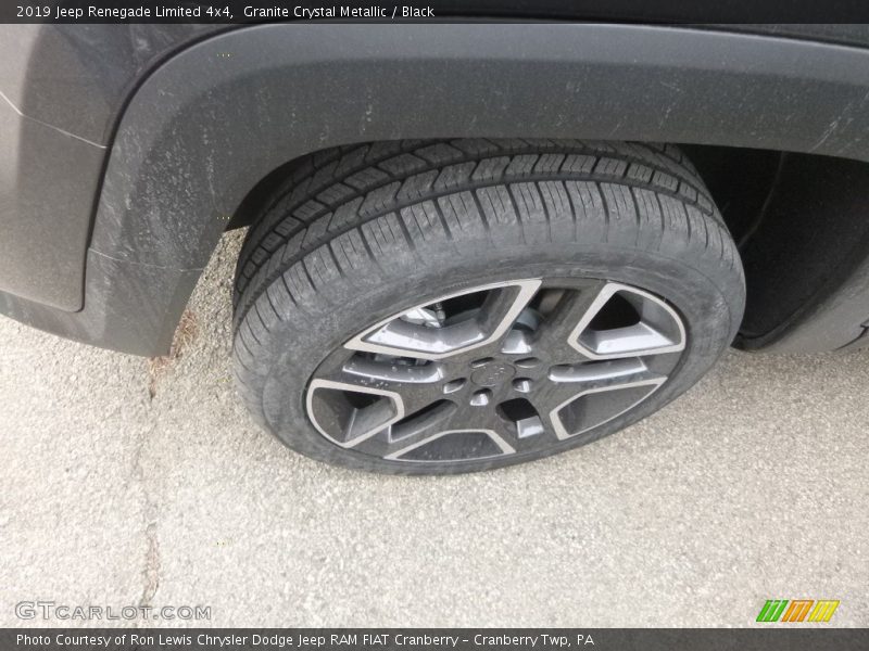 Granite Crystal Metallic / Black 2019 Jeep Renegade Limited 4x4
