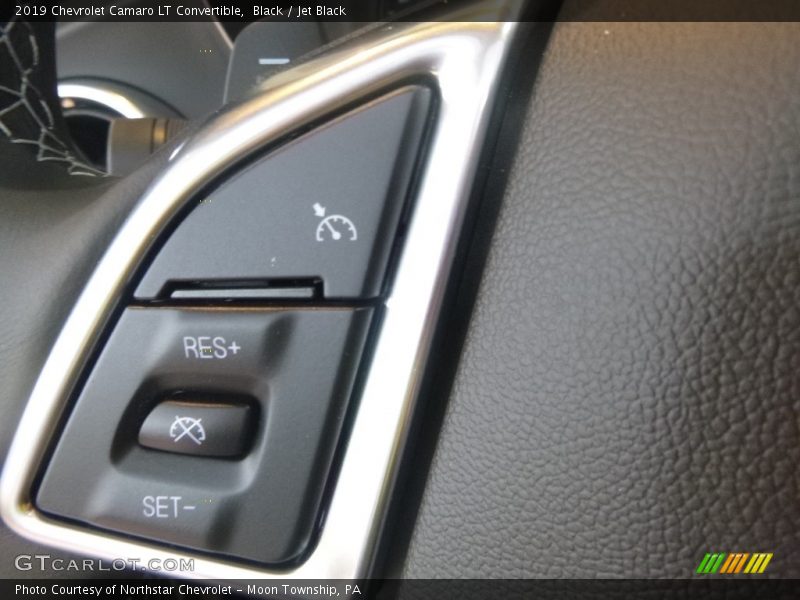 Black / Jet Black 2019 Chevrolet Camaro LT Convertible
