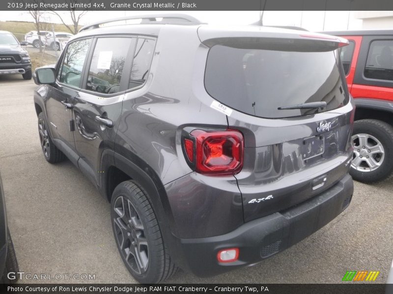 Granite Crystal Metallic / Black 2019 Jeep Renegade Limited 4x4