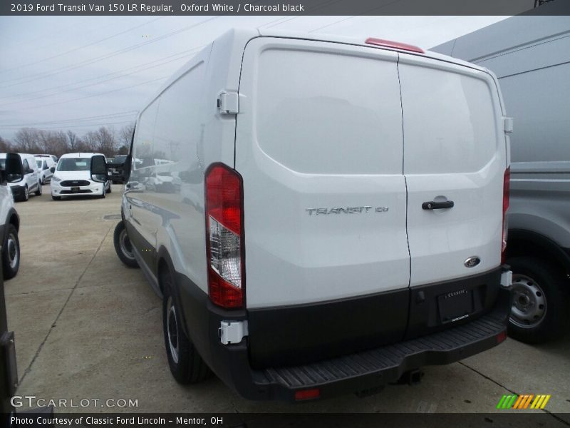 Oxford White / Charcoal black 2019 Ford Transit Van 150 LR Regular