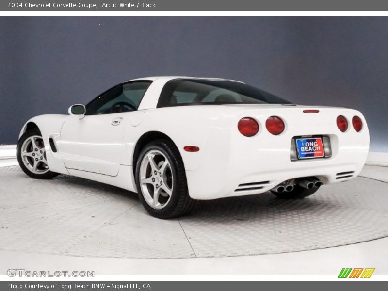 Arctic White / Black 2004 Chevrolet Corvette Coupe