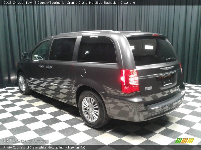 Granite Crystal Metallic / Black/Light Graystone 2015 Chrysler Town & Country Touring-L
