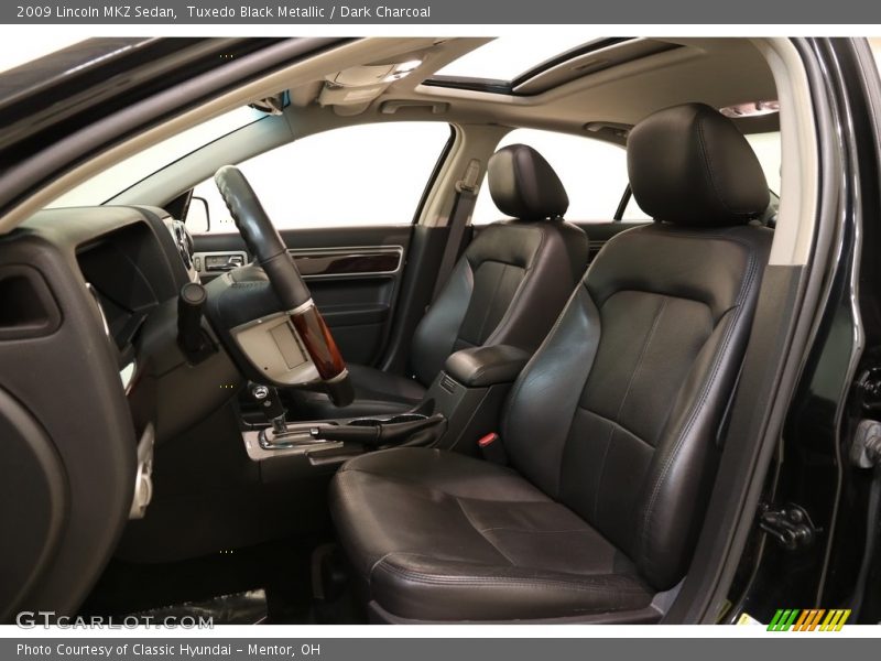 Tuxedo Black Metallic / Dark Charcoal 2009 Lincoln MKZ Sedan