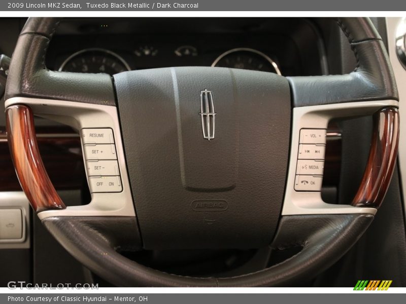 Tuxedo Black Metallic / Dark Charcoal 2009 Lincoln MKZ Sedan