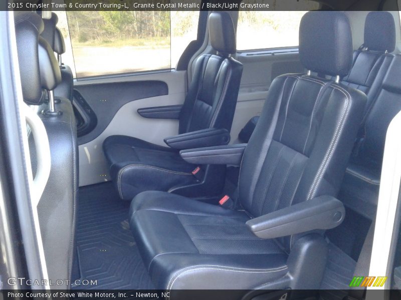 Granite Crystal Metallic / Black/Light Graystone 2015 Chrysler Town & Country Touring-L