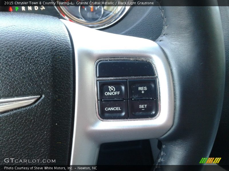 Granite Crystal Metallic / Black/Light Graystone 2015 Chrysler Town & Country Touring-L