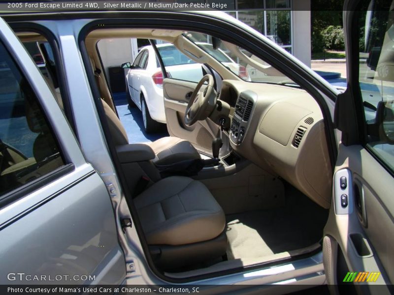 Silver Metallic / Medium/Dark Pebble Beige 2005 Ford Escape Limited 4WD