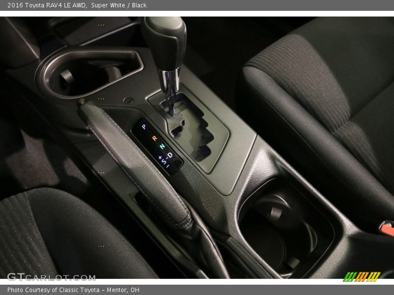 Super White / Black 2016 Toyota RAV4 LE AWD