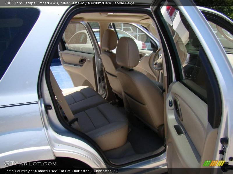 Silver Metallic / Medium/Dark Pebble Beige 2005 Ford Escape Limited 4WD