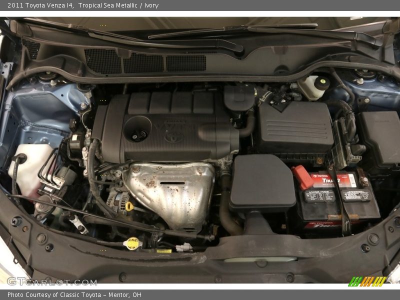 Tropical Sea Metallic / Ivory 2011 Toyota Venza I4