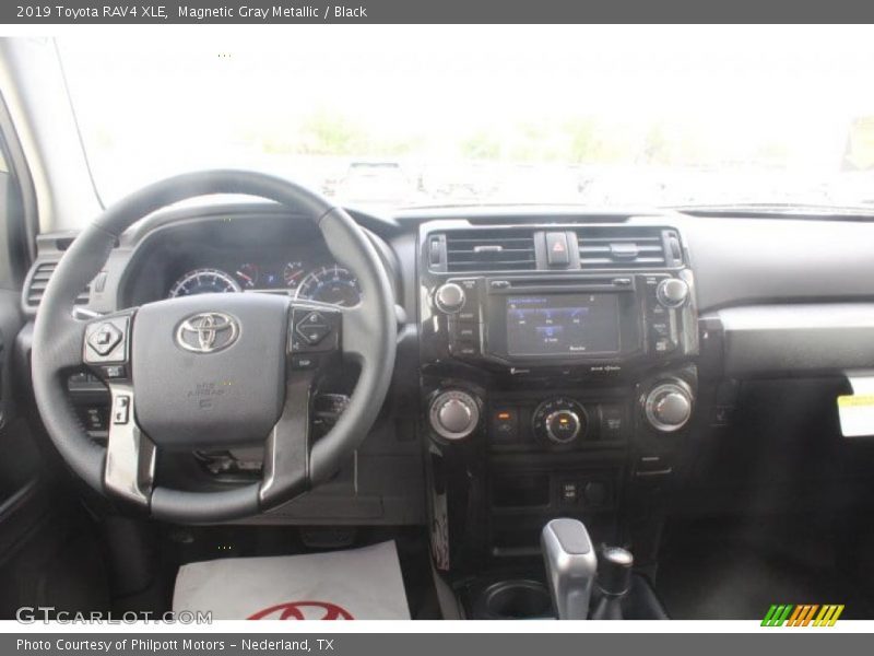 Magnetic Gray Metallic / Black 2019 Toyota RAV4 XLE
