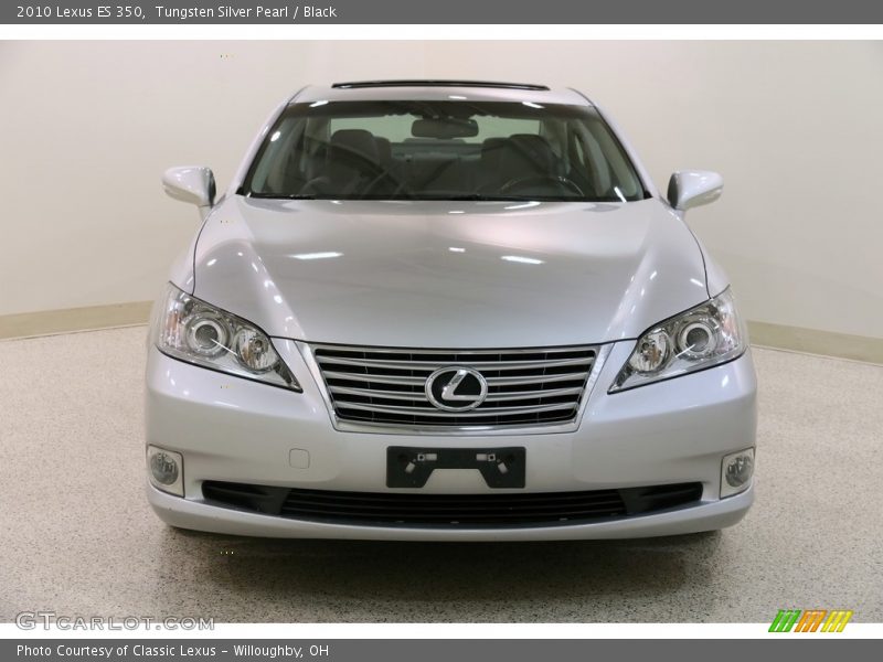 Tungsten Silver Pearl / Black 2010 Lexus ES 350