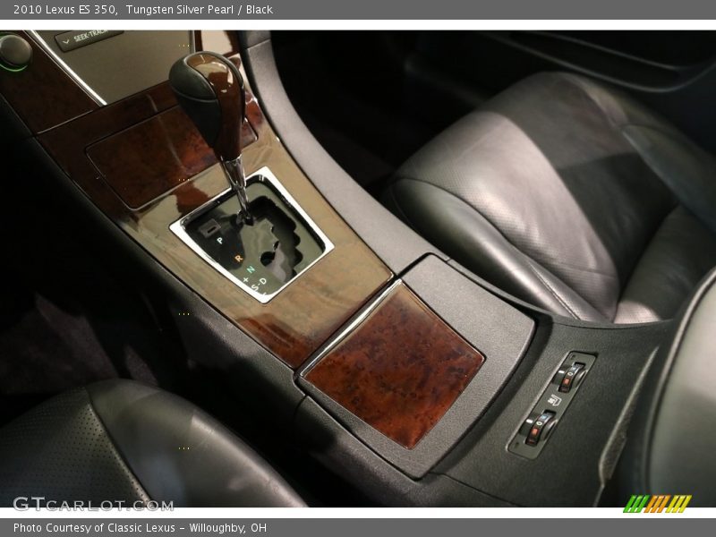 Tungsten Silver Pearl / Black 2010 Lexus ES 350