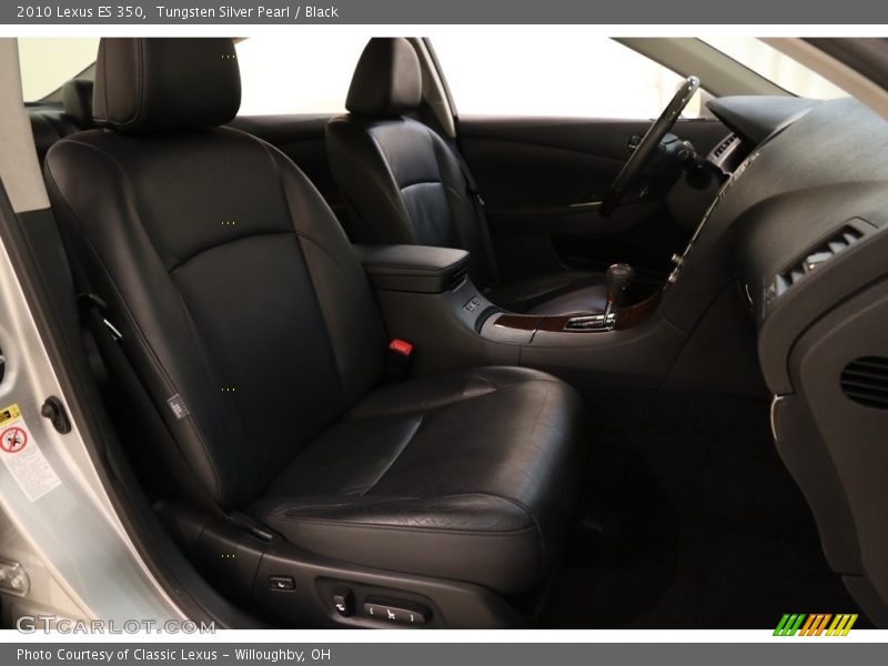 Tungsten Silver Pearl / Black 2010 Lexus ES 350
