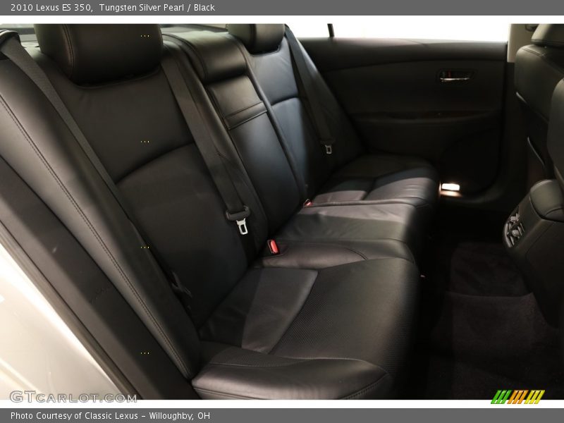 Tungsten Silver Pearl / Black 2010 Lexus ES 350