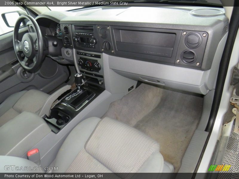 Bright Silver Metallic / Medium Slate Gray 2006 Jeep Commander 4x4