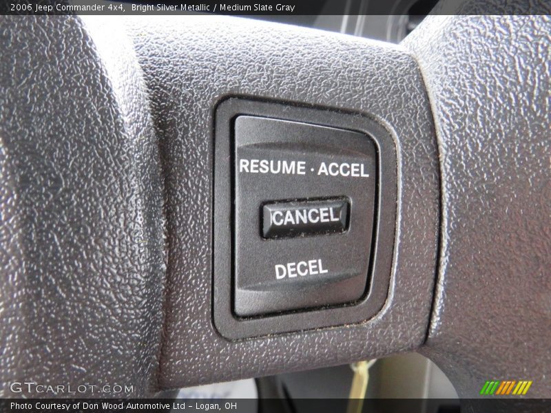 Bright Silver Metallic / Medium Slate Gray 2006 Jeep Commander 4x4