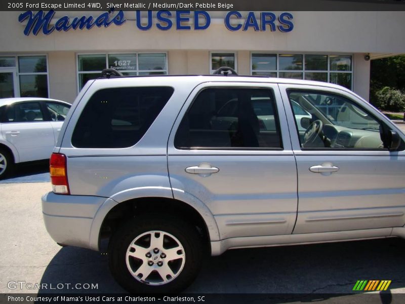 Silver Metallic / Medium/Dark Pebble Beige 2005 Ford Escape Limited 4WD