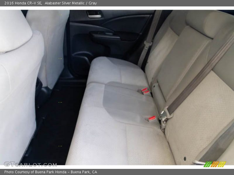 Alabaster Silver Metallic / Gray 2016 Honda CR-V SE