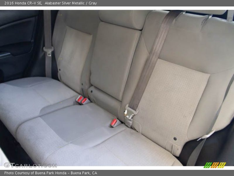 Alabaster Silver Metallic / Gray 2016 Honda CR-V SE
