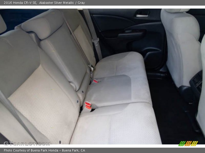 Alabaster Silver Metallic / Gray 2016 Honda CR-V SE