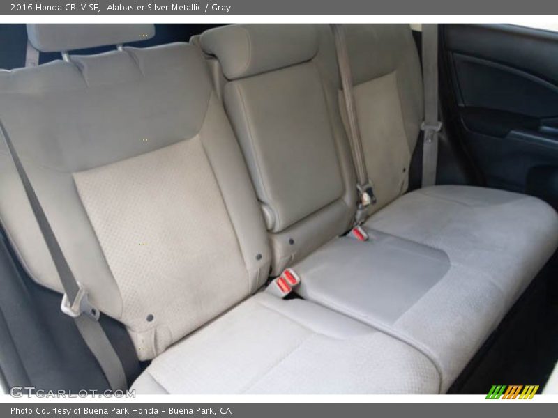 Alabaster Silver Metallic / Gray 2016 Honda CR-V SE