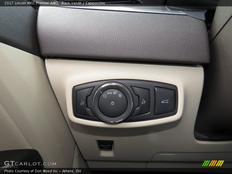 Black Velvet / Cappuccino 2017 Lincoln MKC Premier AWD