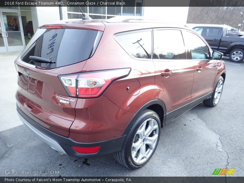 Cinnamon Glaze / Charcoal Black 2018 Ford Escape Titanium 4WD