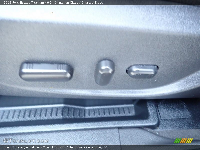 Cinnamon Glaze / Charcoal Black 2018 Ford Escape Titanium 4WD