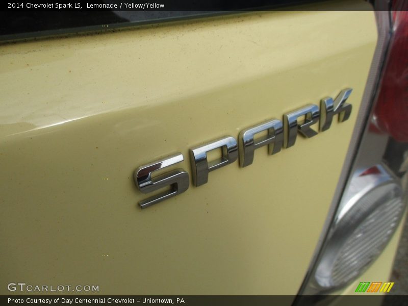 Lemonade / Yellow/Yellow 2014 Chevrolet Spark LS