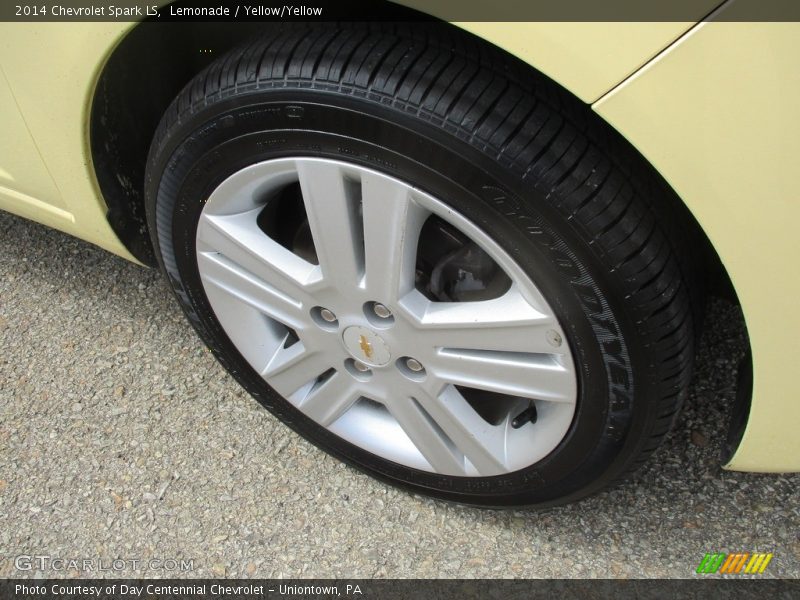 Lemonade / Yellow/Yellow 2014 Chevrolet Spark LS