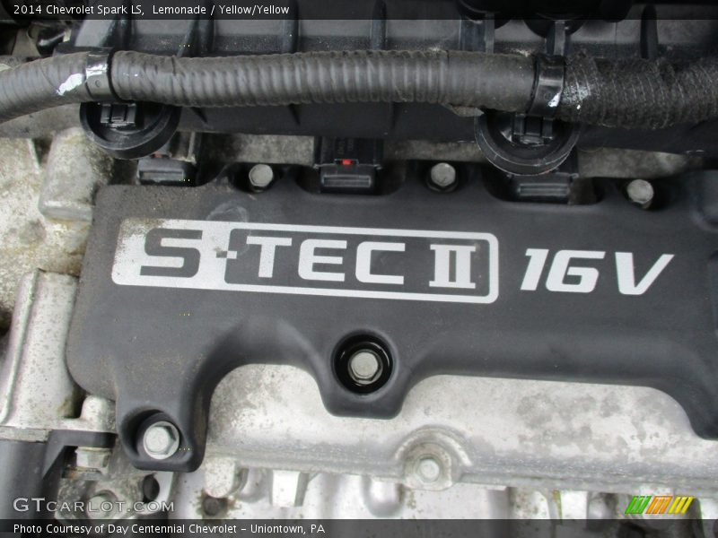 Lemonade / Yellow/Yellow 2014 Chevrolet Spark LS