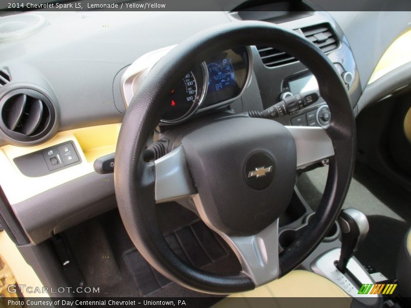 Lemonade / Yellow/Yellow 2014 Chevrolet Spark LS