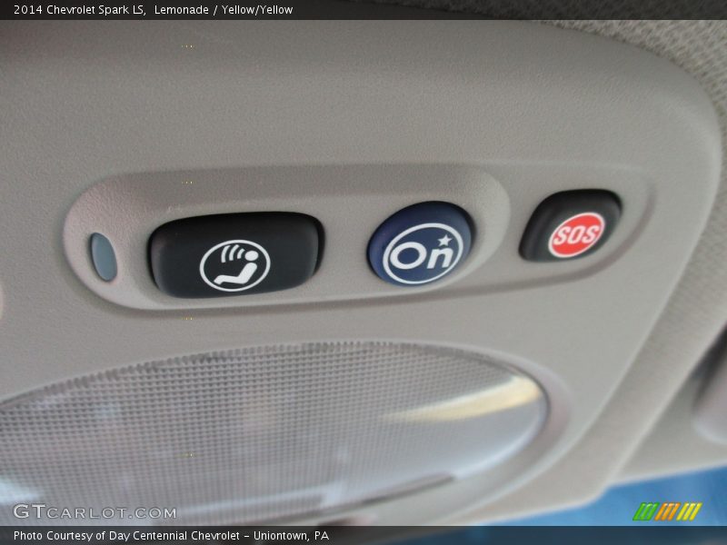 Lemonade / Yellow/Yellow 2014 Chevrolet Spark LS