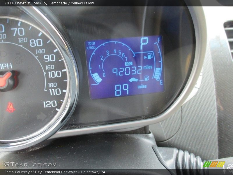 Lemonade / Yellow/Yellow 2014 Chevrolet Spark LS