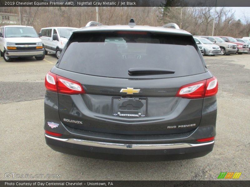 Nightfall Gray Metallic / Jet Black 2019 Chevrolet Equinox Premier AWD