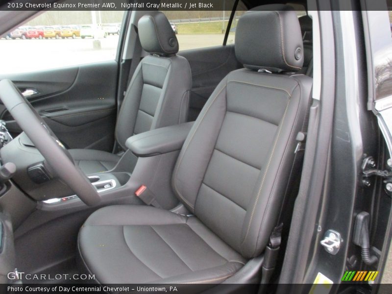 Nightfall Gray Metallic / Jet Black 2019 Chevrolet Equinox Premier AWD
