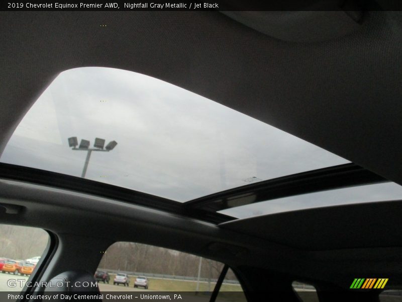 Nightfall Gray Metallic / Jet Black 2019 Chevrolet Equinox Premier AWD