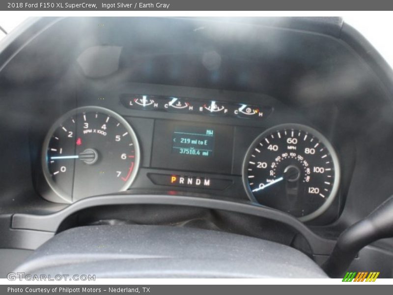 Ingot Silver / Earth Gray 2018 Ford F150 XL SuperCrew