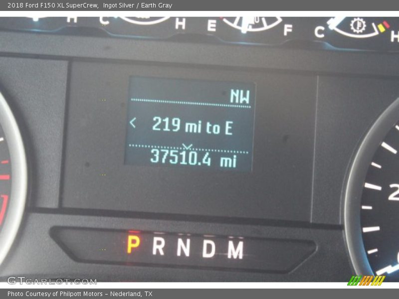Ingot Silver / Earth Gray 2018 Ford F150 XL SuperCrew