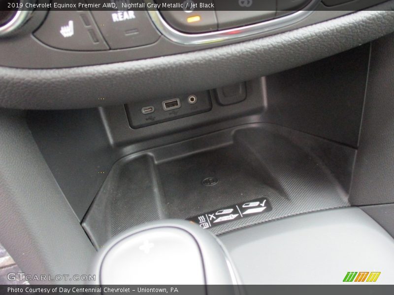 Nightfall Gray Metallic / Jet Black 2019 Chevrolet Equinox Premier AWD