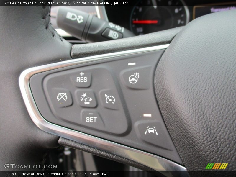 Nightfall Gray Metallic / Jet Black 2019 Chevrolet Equinox Premier AWD