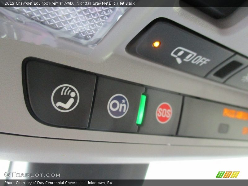 Nightfall Gray Metallic / Jet Black 2019 Chevrolet Equinox Premier AWD